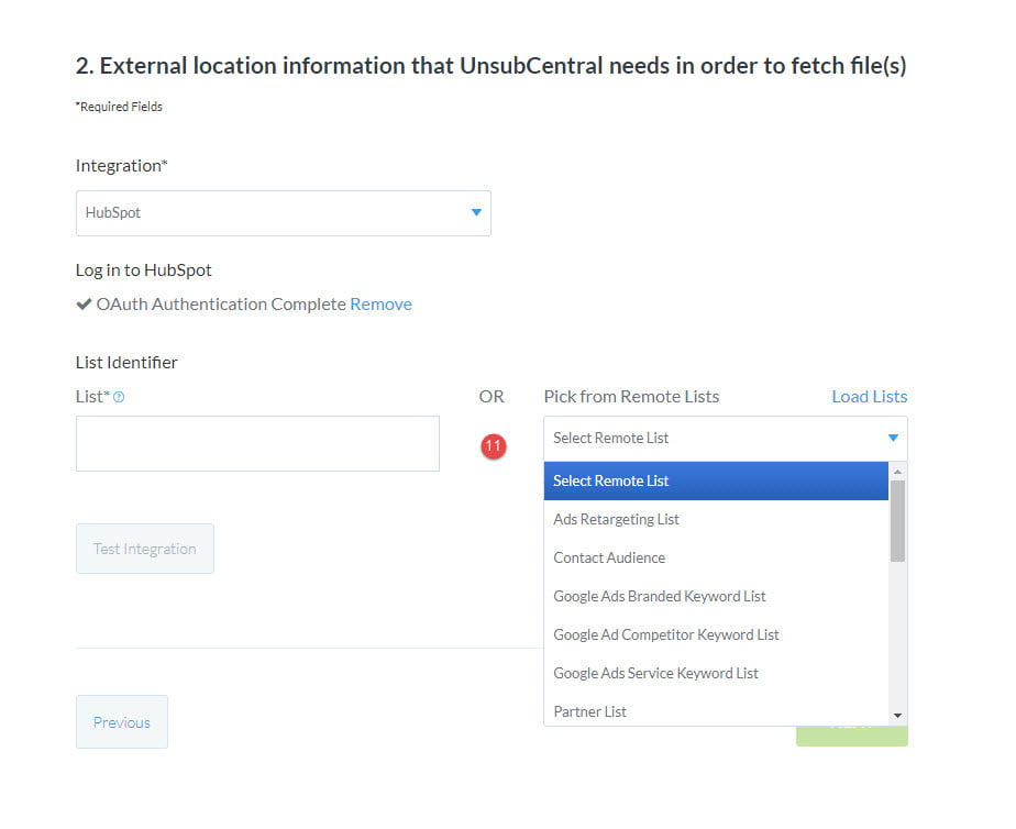 Creating-a-Transfer-in-UnsubCentral